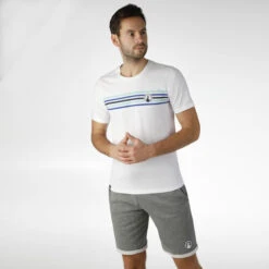 Ocean Stripe T-Shirt Men -Sports Tennis Gear 00145000 10
