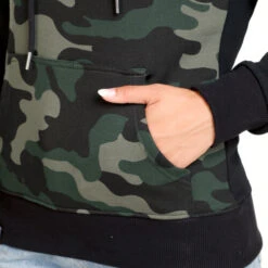 Camou Glitter Hoody Women -Sports Tennis Gear 00225000 0 8