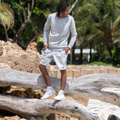 BIDI BADU Chaka Basic Crew Sweatshirt Men -Sports Tennis Gear 00704000 65