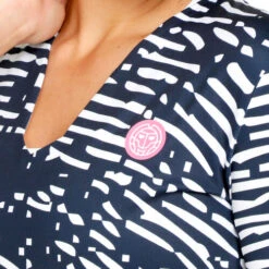 BIDI BADU Fingerprint Printed Long Sleeve Women -Sports Tennis Gear 01898000 0 5