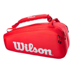 Wilson Super Tour Racket Bag 9 Pack -Sports Tennis Gear 0220600000 0 1