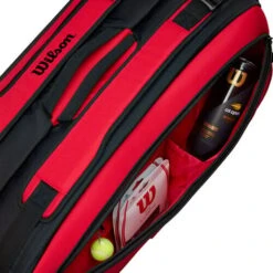 Wilson Clash Super Tour Racket Bag 9 Pack -Sports Tennis Gear 0227600000 14