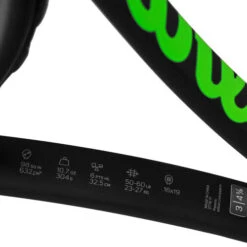 Wilson Blade 98 16x19 Countervail Black Tour Racket (Special Edition) -Sports Tennis Gear 03224000 11