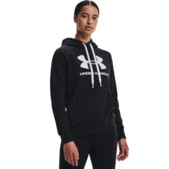 Under Armour Rival Logo Hoody Women -Sports Tennis Gear 07365000 13