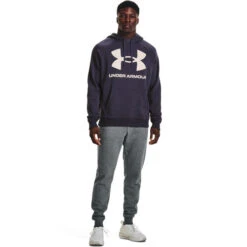 Under Armour Rival Fleece Big Logo Men -Sports Tennis Gear 08342000 13