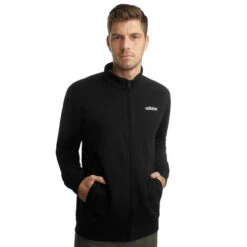 ADIDAS Essentials Linear French Terry Training Jacket Men -Sports Tennis Gear 11767000 24
