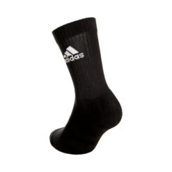 ADIDAS Essentials Cush Crew Sports Socks 3 Pack -Sports Tennis Gear 12545000 11