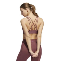 ADIDAS Velcro Studio Mid Stripes Sports Bras Women 12 ADIDAS Velcro Studio Mid Stripes Sports Bras Women -Sports Tennis Gear 17099000 14