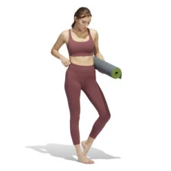 ADIDAS Velcro Studio Mid Stripes Sports Bras Women 13 ADIDAS Velcro Studio Mid Stripes Sports Bras Women -Sports Tennis Gear 17099000 15