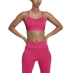ADIDAS Aeroreact Low-Support 3 Stripes Sports Bras Women -Sports Tennis Gear 17402000 15