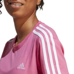 ADIDAS Essentials Slim 3-Stripes T-Shirt Women -Sports Tennis Gear 17756000 16