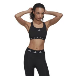 ADIDAS Power Medium-Support Tech-Fit Sports Bras Women 11 ADIDAS Power Medium-Support Tech-Fit Sports Bras Women -Sports Tennis Gear 18505000 13