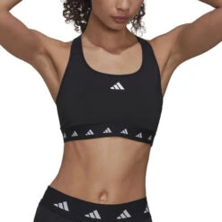 ADIDAS Power Medium-Support Tech-Fit Sports Bras Women 15 ADIDAS Power Medium-Support Tech-Fit Sports Bras Women -Sports Tennis Gear 18505000 17