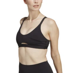 ADIDAS YO Long Studio Low-Support Sports Bras Women 13 ADIDAS YO Long Studio Low-Support Sports Bras Women -Sports Tennis Gear 18507000 17
