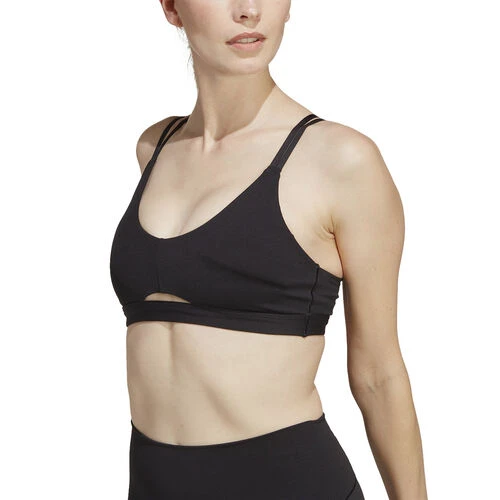 ADIDAS YO Long Studio Low-Support Sports Bras Women 6 ADIDAS YO Long Studio Low-Support Sports Bras Women - Image 6