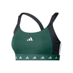 ADIDAS PWI Medium-Sport Tech-Fit Color Block Sports Bras Women