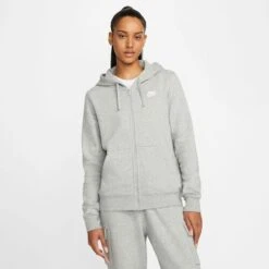 Nike Sportswear Club STD Zip Hoodie Women -Sports Tennis Gear 55462000 15