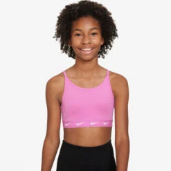Nike Dri-Fit Big Kids Sports Bras Girls -Sports Tennis Gear 57504000 13