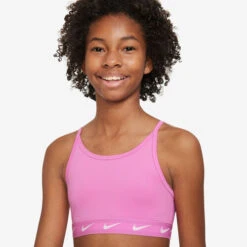 Nike Dri-Fit Big Kids Sports Bras Girls -Sports Tennis Gear 57504000 16
